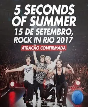 5 Seconds of Summer – Rock in Rio Nacional Torrent 720p – Download [2017]