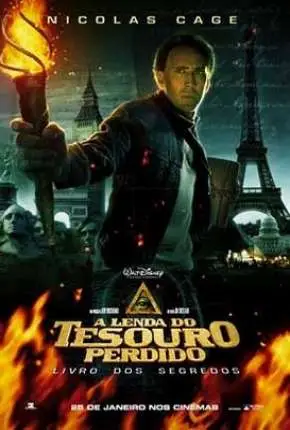 A Lenda do Tesouro Perdido – Livro dos Segredos – DVD-R Dublado e Dual Áudio Torrent DVDRip DVD-R 480p – Download [2007]