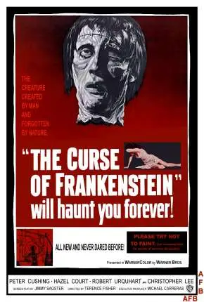 A Maldição de Frankenstein – The Curse of Frankenstein Dublado e Dual Áudio Torrent BluRay 1080p – Download [1957]