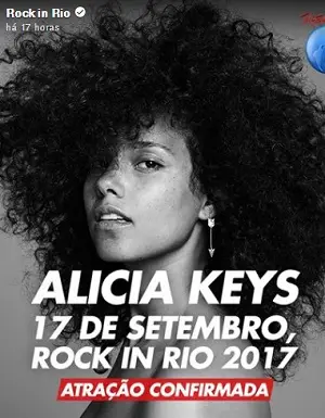 Alicia Keys – Rock in Rio Nacional Torrent 1080p – Download [2017]