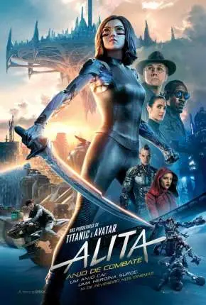 Alita - Anjo de Combate Dublado e Dual Áudio Torrent 720p 1080p - Download