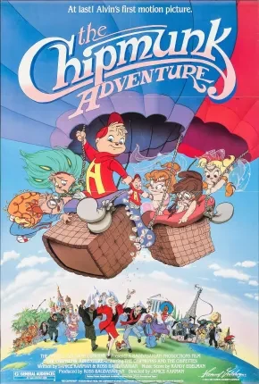 As Aventuras dos Chipmunks Dublado e Dual Áudio  BluRay 1080p – Download [1987]