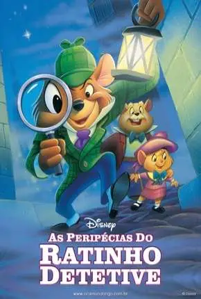 As Peripécias de um Ratinho Detetive – Animação Dublado e Dual Áudio Torrent BluRay 1080p – Download [1986]