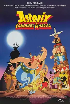Asterix Conquista a América – Asterix in America Dublado e Dual Áudio  BluRay 1080p – Download [1994]