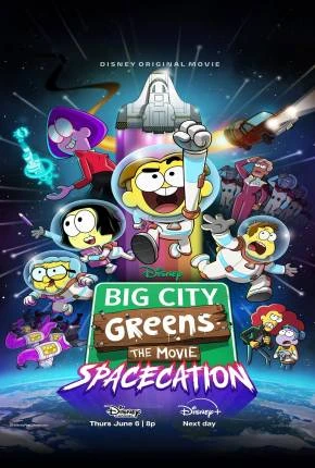 Big City Greens the Movie – Spacecation – Legendado  Torrent 720p 1080p – Download