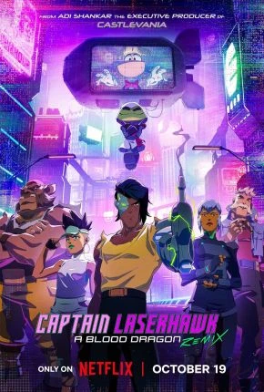 Capitão Laserhawk – Remix Blood Dragon – 1ª Temporada Dublado e Dual Áudio Torrent 1080p – Download