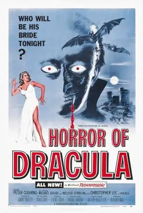 Drácula – O Vampiro da Noite Dublado e Dual Áudio Torrent BluRay 1080p – Download [1958]
