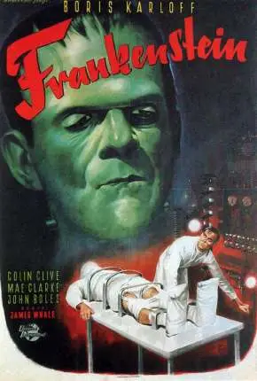 Frankenstein (Clássico) Dublado e Dual Áudio Torrent BluRay 720p 1080p – Download [1931]