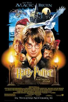 Harry Potter – Coleção – Versão Estendida Dublado e Dual Áudio Torrent BluRay 720p 1080p – Download [2001]