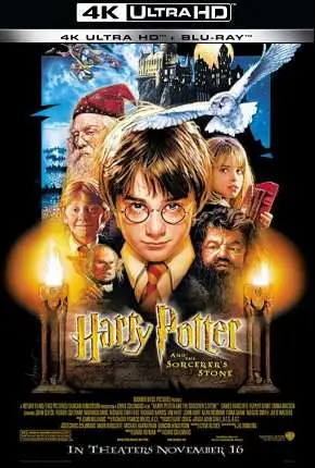 Harry Potter e a Pedra Filosofal – Versão do Cinema – 4K Dublado e Dual Áudio Torrent BluRay 4K 2160p – Download [2001]