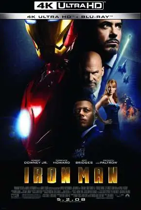 Homem de Ferro – Trilogia – 4K Dublado e Dual Áudio Torrent BluRay 4K 2160p – Download [2008]