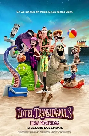 Hotel Transilvânia 3 – Férias Monstruosas Dublado e Dual Áudio Torrent BluRay 720p 4K 1080p – Download [2018]