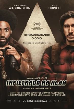 Infiltrado na Klan – BlacKkKlansman Dublado e Dual Áudio Torrent BluRay 720p 1080p – Download
