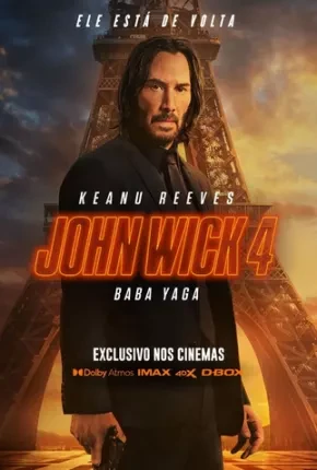John Wick 4 – Baba Yaga – Legendado  Torrent TS CAM 2160p 1080p – Download