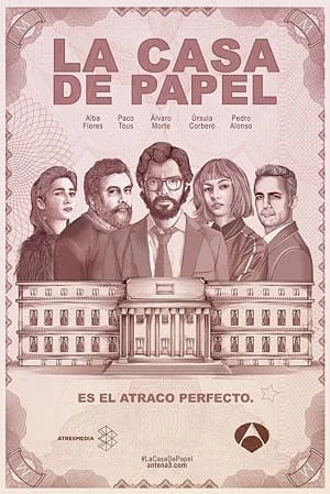 La casa de papel – 1ª Temporada Dublada e Dual Áudio Torrent 720p – Download