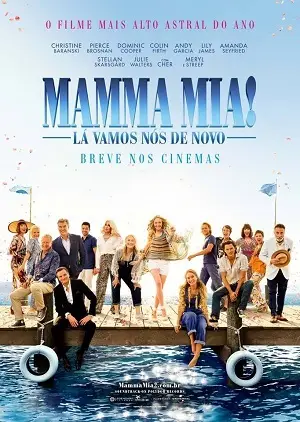 Mamma Mia! Lá Vamos Nós de Novo Dublado e Dual Áudio Torrent BluRay 720p 4K 1080p – Download [2018]