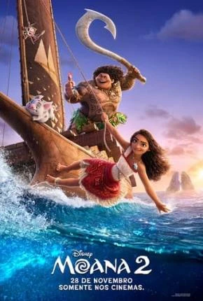 Moana 2 – CAM – Dublado e Legendado  Torrent TS CAM – Download