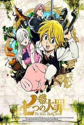 Nanatsu no Taizai – 1ª Temporada Completa Dublado e Dual Áudio Torrent BluRay 720p – Download