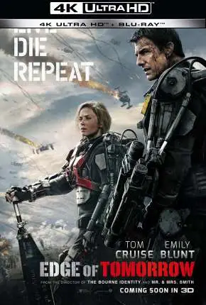 No Limite do Amanhã – 4K Dublado Torrent BluRay 4K 2160p – Download [2014]