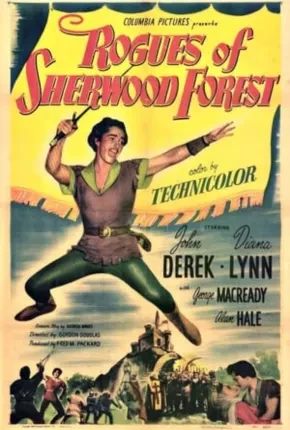 O Cavaleiro de Sherwood Dublado e Dual Áudio  DVDRip DVD-R – Download [1950]