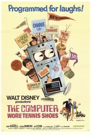 O Computador de Tênis (Clássico de 1969) Dublado  DVDRip DVD-R – Download [1969]