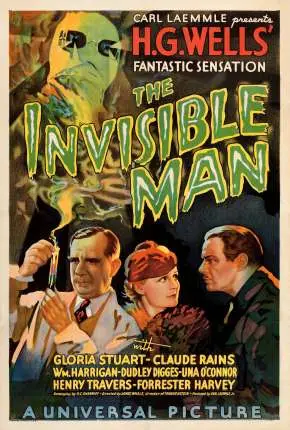 O Homem Invisível 1933 – The Invisible Man Dublado e Dual Áudio Torrent BluRay 720p 1080p – Download [1933]