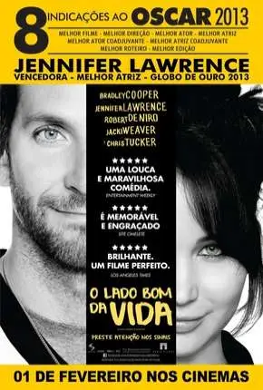 O Lado Bom da Vida – Silver Linings Playbook Dublado e Dual Áudio Torrent BluRay 1080p – Download [2012]