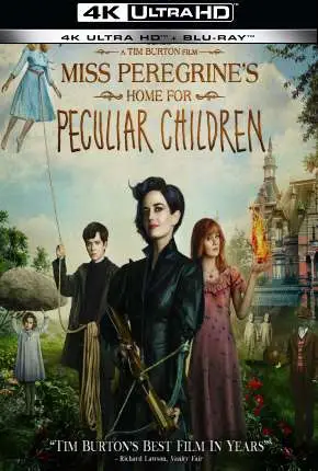O Lar das Crianças Peculiares – 4K Dublado e Dual Áudio Torrent BluRay 4K 2160p – Download [2016]