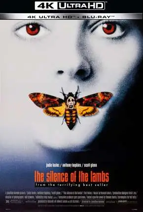 O Silêncio dos Inocentes – 4K Dublado e Dual Áudio Torrent BluRay 720p 4K 1080p – Download [1991]