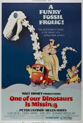 Está Faltando um de Nossos Dinossauros / One of Our Dinosaurs Is Missing Dublado e Dual Áudio  BluRay 1080p – Download [1975]