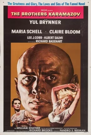 Os Irmãos Karamazov Dublado e Dual Áudio  DVDRip DVD-R 720p – Download [1958]
