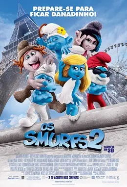 Os Smurfs 2 Dublado Torrent BluRay 720p 3D 1080p – Download [2013]