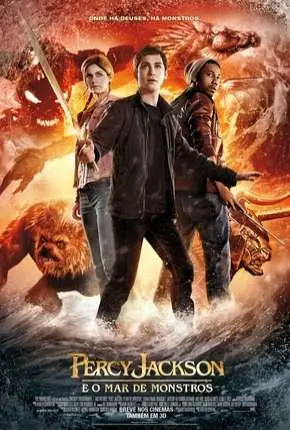 Percy Jackson e o Mar de Monstros Dublado e Dual Áudio Torrent 720p 3D 1080p – Download [2013]