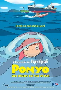 Ponyo – Uma Amizade que Veio do Mar Dublado Torrent DVDRip – Download [2008]