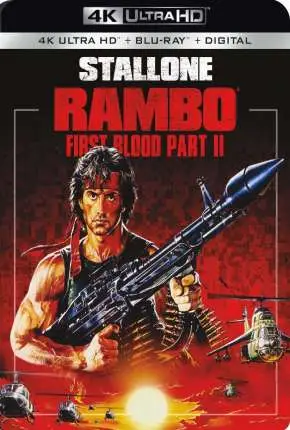 Rambo 2 – A Missão 4K Dublado e Dual Áudio Torrent BluRay 4K 2160p – Download [1985]
