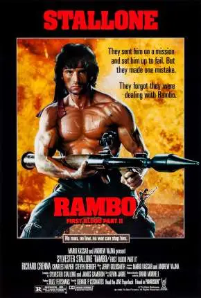 Rambo II – A Missão Dublado Torrent BluRay 720p – Download [1985]