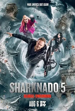 Sharknado 5 – Voracidade Global Dublado e Dual Áudio Torrent 720p 1080p – Download [2017]