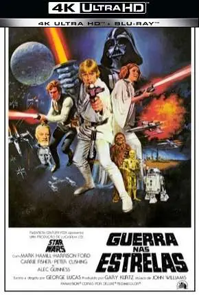 Star Wars – Episódio IV – Uma Nova Esperança – 4K Dublado e Dual Áudio Torrent BluRay 4K 480p 2160p – Download [1977]
