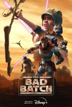 Star Wars – The Bad Batch – 1ª Temporada Dublado e Dual Áudio Torrent 720p 4K 1080p – Download
