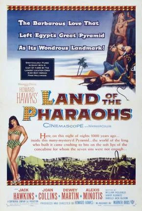 Terra dos Faraós – Land of the Pharaohs Dublado e Dual Áudio Torrent DVDRip DVD-R 1080p – Download