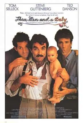 Três Solteirões e um Bebê – 3 Men and a Baby Dublado e Dual Áudio Torrent BluRay 720p – Download [1987]