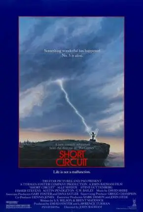 Um Robô em Curto Circuito Dublado e Dual Áudio Torrent BluRay 720p – Download [1986]